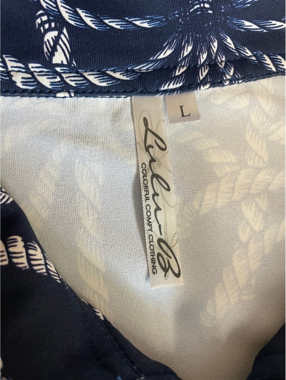 Lulu B sleeveless Palm tree print dress large - Picture 4 of 7